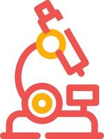 Microscope Creative Icon Design vector