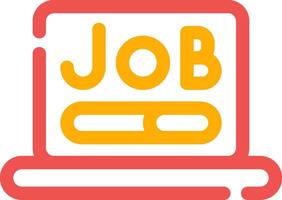 Job Search Creative Icon Design vector