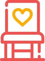 Chair Creative Icon Design vector