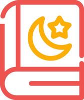 diseño de icono creativo de quran vector