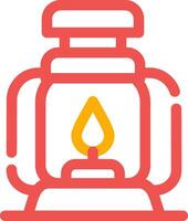 Lantern Creative Icon Design vector