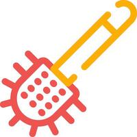 Toilet Brush Creative Icon Design vector