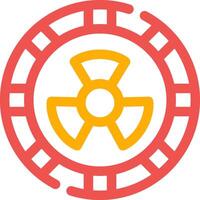Radiation Creative Icon Design vector