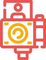 Vlogger Creative Icon Design vector