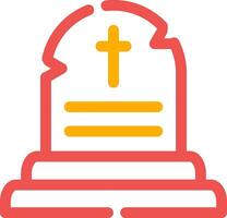 Tomb Creative Icon Design vector