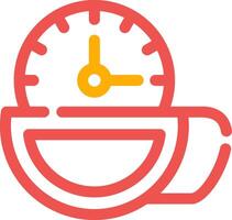 Tea Time Creative Icon Design vector