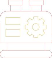 Machinery Creative Icon Design vector