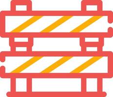 Barrier Creative Icon Design vector