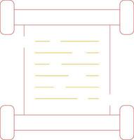 Scroll Creative Icon Design vector
