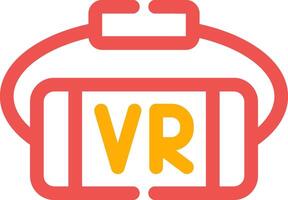 VR Glasses Creative Icon Design vector