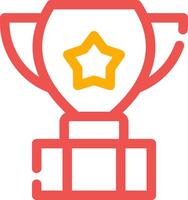 Trophy Creative Icon Design vector