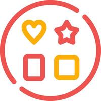 Shape Toy Creative Icon Design vector