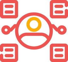 User Predictions Creative Icon Design vector