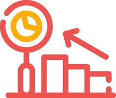 Predictive Analytics Creative Icon Design vector