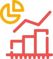 Statistical Analysis Creative Icon Design vector