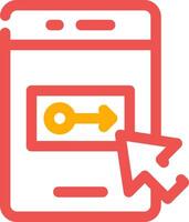 Landing Page Creative Icon Design vector