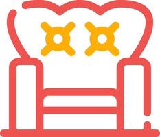 Armchair Creative Icon Design vector