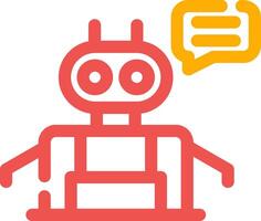 Chatbot Creative Icon Design vector