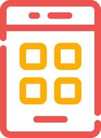 Grid Creative Icon Design vector