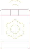 Smart Setting Creative Icon Design vector