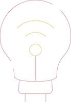 Smart Light Creative Icon Design vector