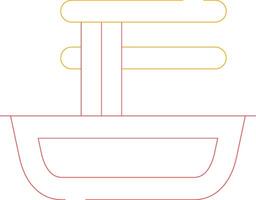falafel creativo icono diseño vector