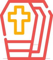 Coffin Creative Icon Design vector