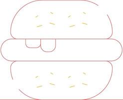 Burger Creative Icon Design vector