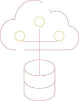 Big Data Creative Icon Design vector