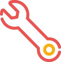 Wrench Creative Icon Design vector