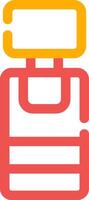 Self Service Terminal Creative Icon Design vector