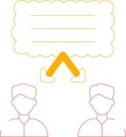 Self Taught Creative Icon Design vector