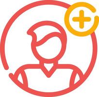 Create an Account Creative Icon Design vector
