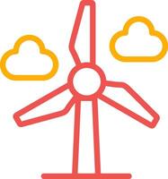 Wind Power Creative Icon Design vector