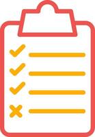 Checklist Creative Icon Design vector