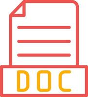 Doc Creative Icon Design vector