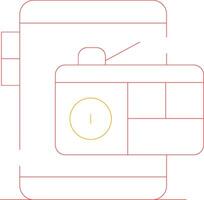 Digital Radio Creative Icon Design vector