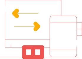 Digital Platform Creative Icon Design vector