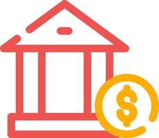 Banking Fees Creative Icon Design vector