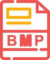 bmp creativo icono diseño vector