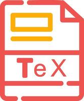 TeX Creative Icon Design vector