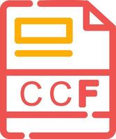 CCF Creative Icon Design vector