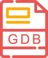 GDB Creative Icon Design vector