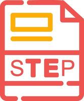 STEP Creative Icon Design vector