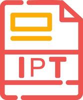 ipt creativo icono diseño vector