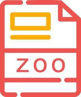 zoo creativo icono diseño vector