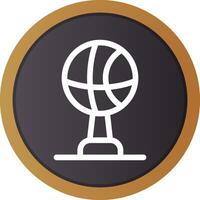 Trophy Creative Icon Design vector