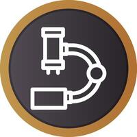 Microscope Creative Icon Design vector