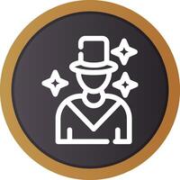 Magician Creative Icon Design vector