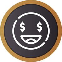 Greedy Creative Icon Design vector